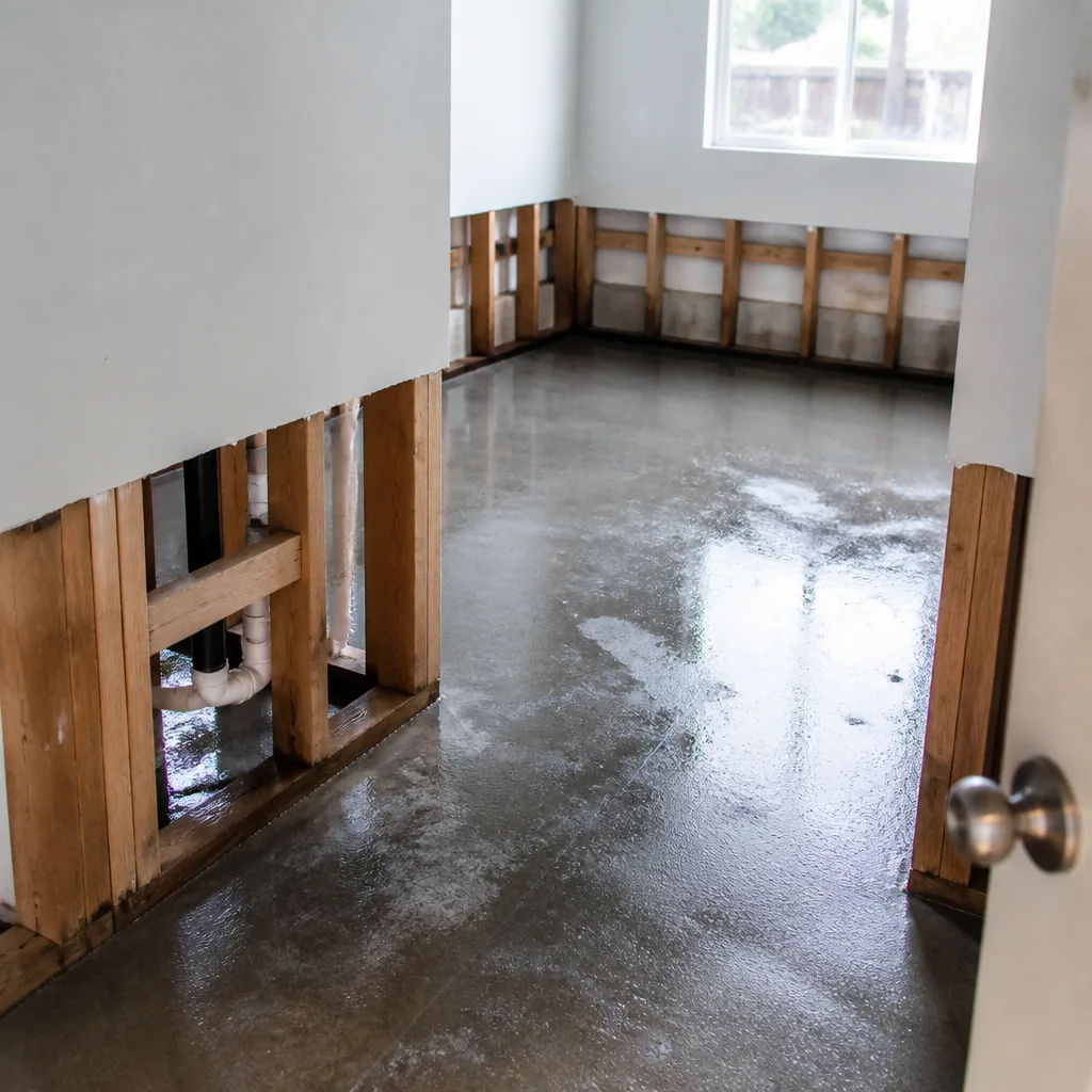 Sewage cleanup